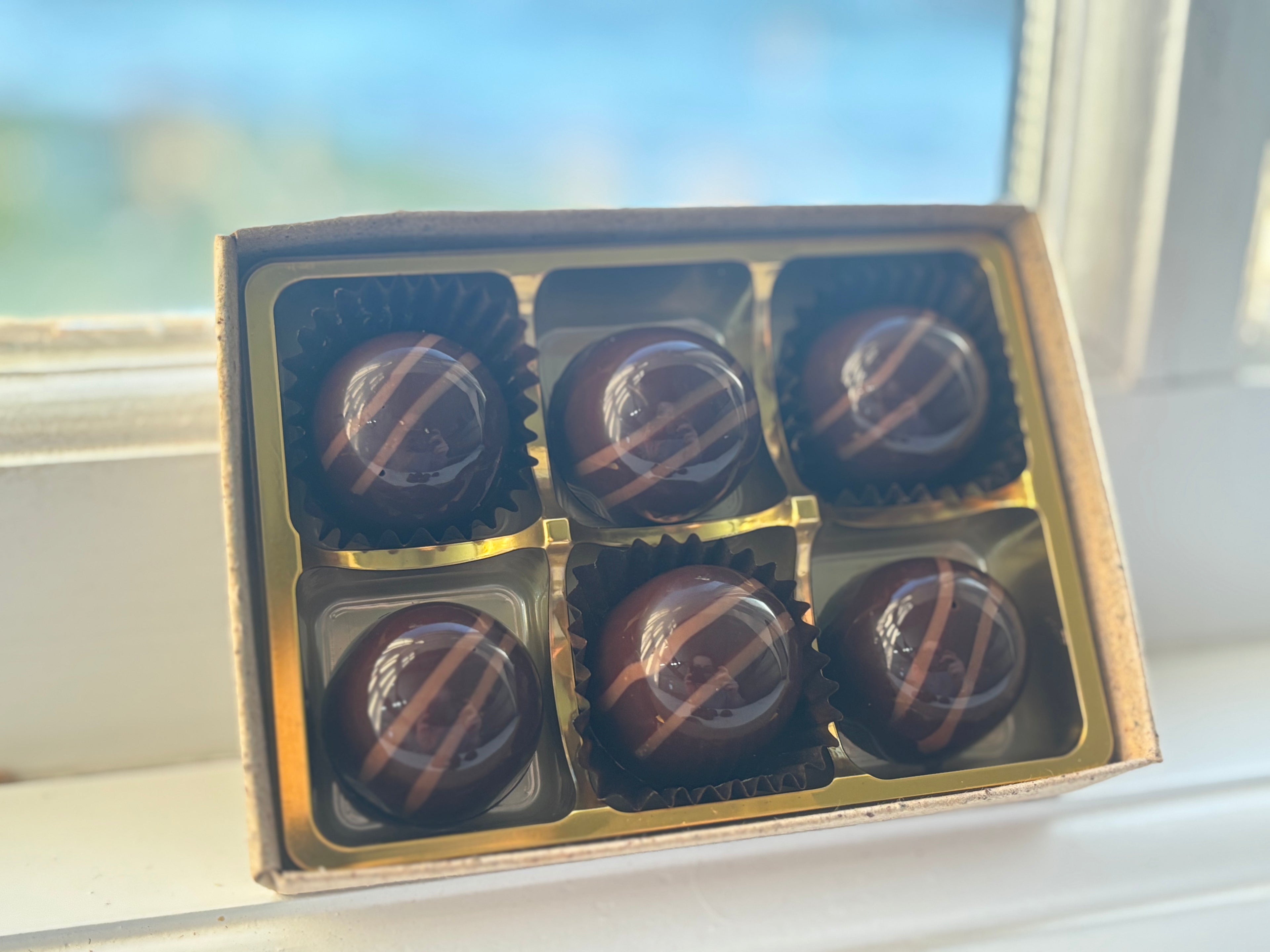 Dark 55% Gianduja Caramel Dome