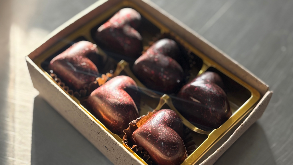 Dark 70% Peanut Butter Heart (VE)