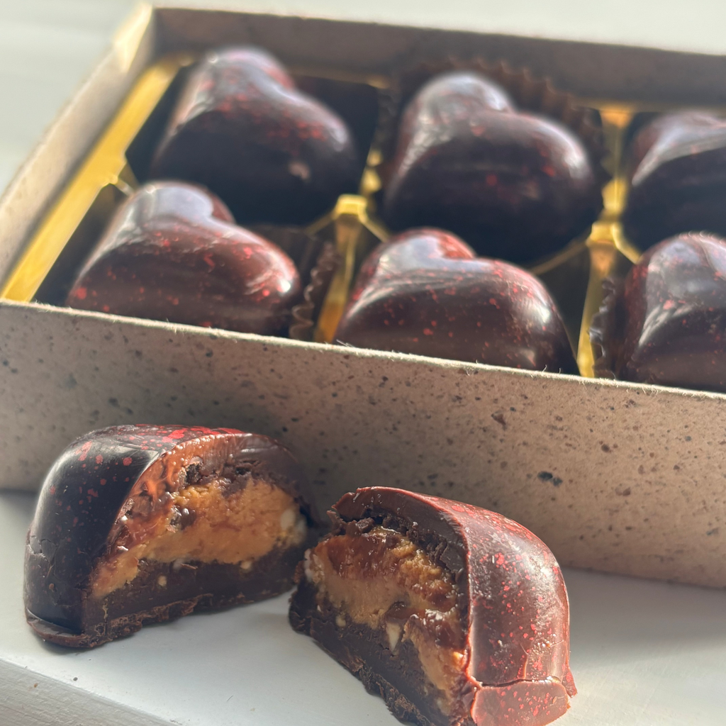 Dark 70% Peanut Butter Heart (VE)